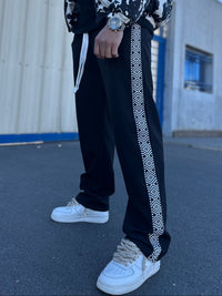 Pantalon bande latéral tribal